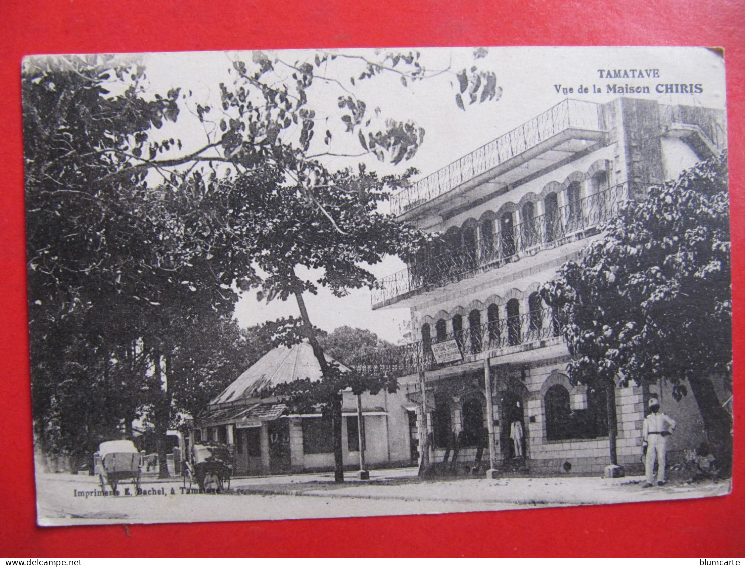 CPA - TAMATAVE - VUE DE LA MAISON CHIRIS - Madagaskar