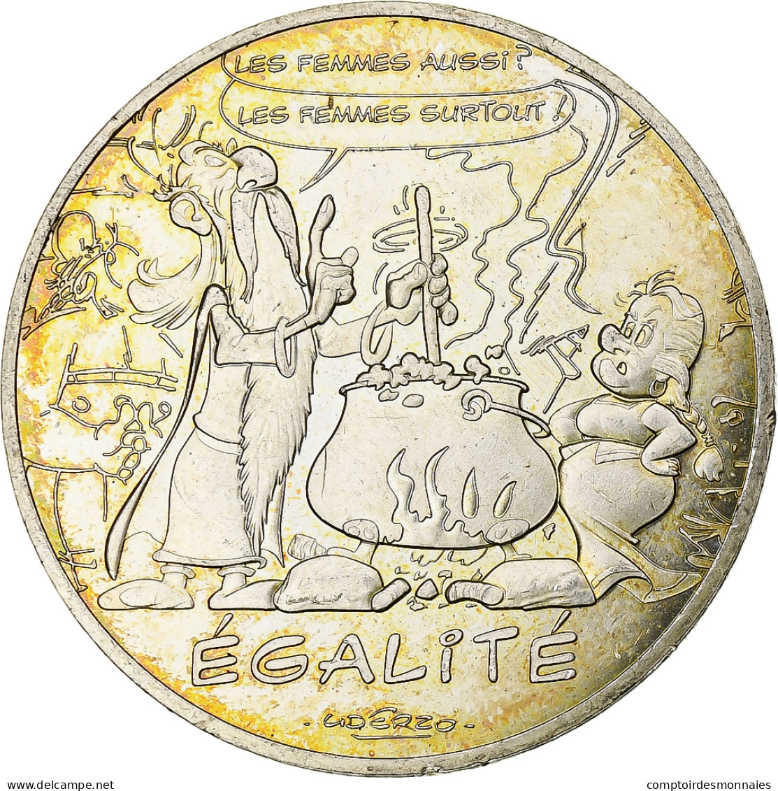 France, 10 Euro, Égalité Le Devin, 2015, Monnaie De Paris, Argent, SPL - Frankrijk