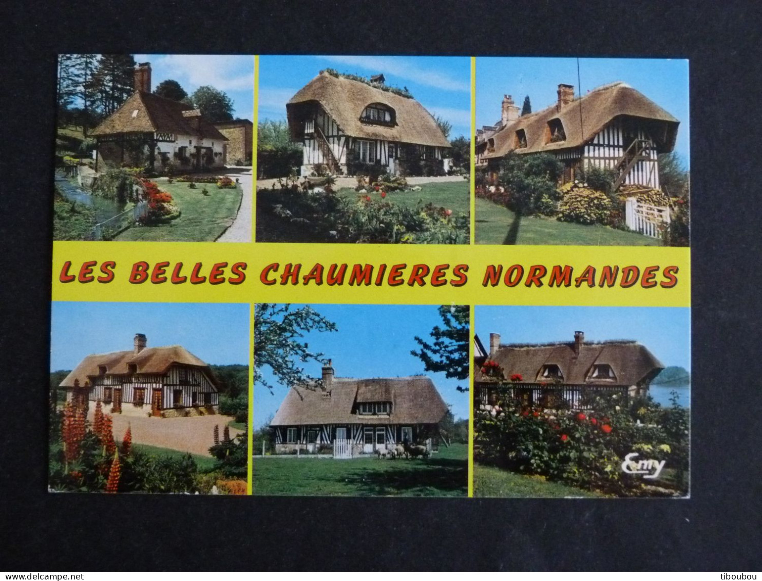 LE TRAIT - SEINE MARITIME - FLAMME MUETTE SUR LIBERTE GANDON - LES BELLES CHAUMIERES NORMANDES - Mechanical Postmarks (Advertisement)