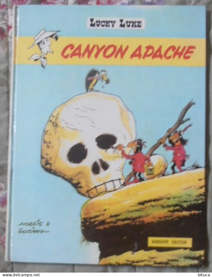 BD LUCKY LUKE CANYON APACHE MORRIS / GOSCINNY DARGAUD EDITION 1972 - Lucky Luke