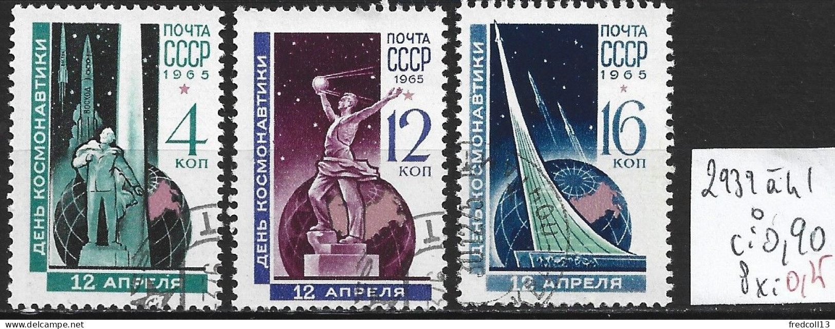 RUSSIE 2939 à 41 Oblitérés Côte 0.90 € - Used Stamps