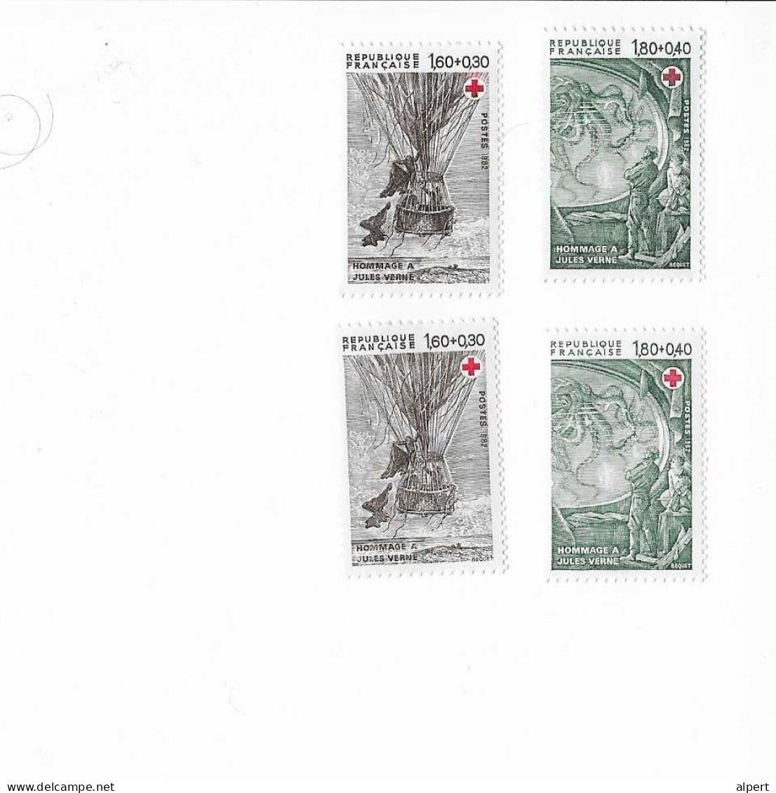 2247 1 Paire Claire - 1 Paire Normale RARE - Unused Stamps