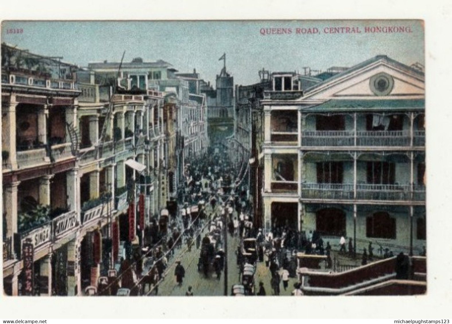 Hongkong / Postcards / Queen's Road - Andere & Zonder Classificatie