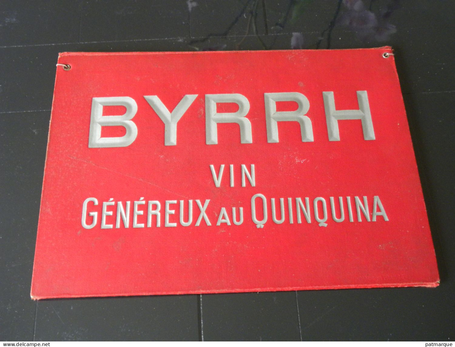 Porte Menus BYRRH - Vin Généreux Au Quinquina - Andere & Zonder Classificatie