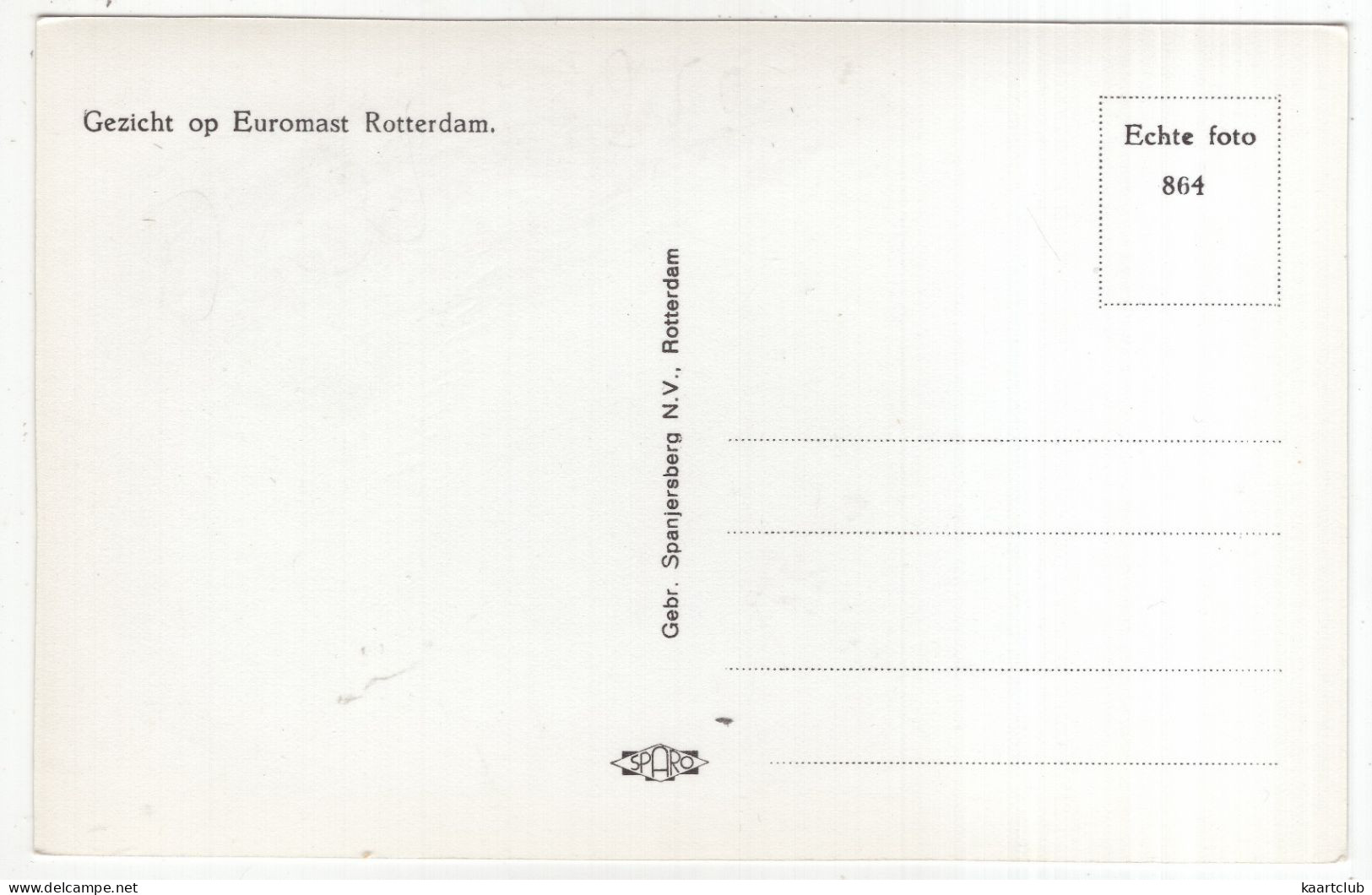 Gezicht Op Euromast, Rotterdam: VW T1-BUS, 1200 KÄFER/COX, DAF TRUCK, CITROËN 2CV AZU, AUTOBUS Etc. - (Holland) - Passenger Cars