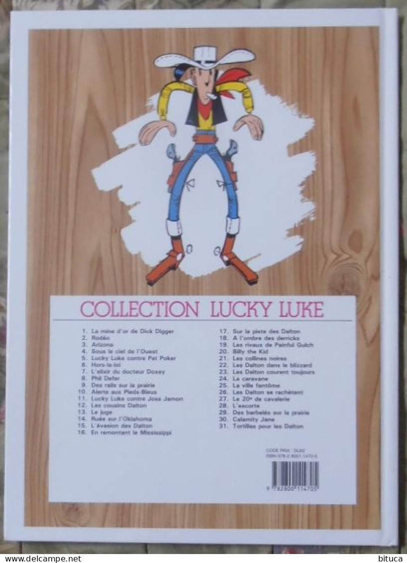 BD LUCKY LUKE PHIL DEFER MORRIS  DARGAUD EDITION 2000 - Lucky Luke