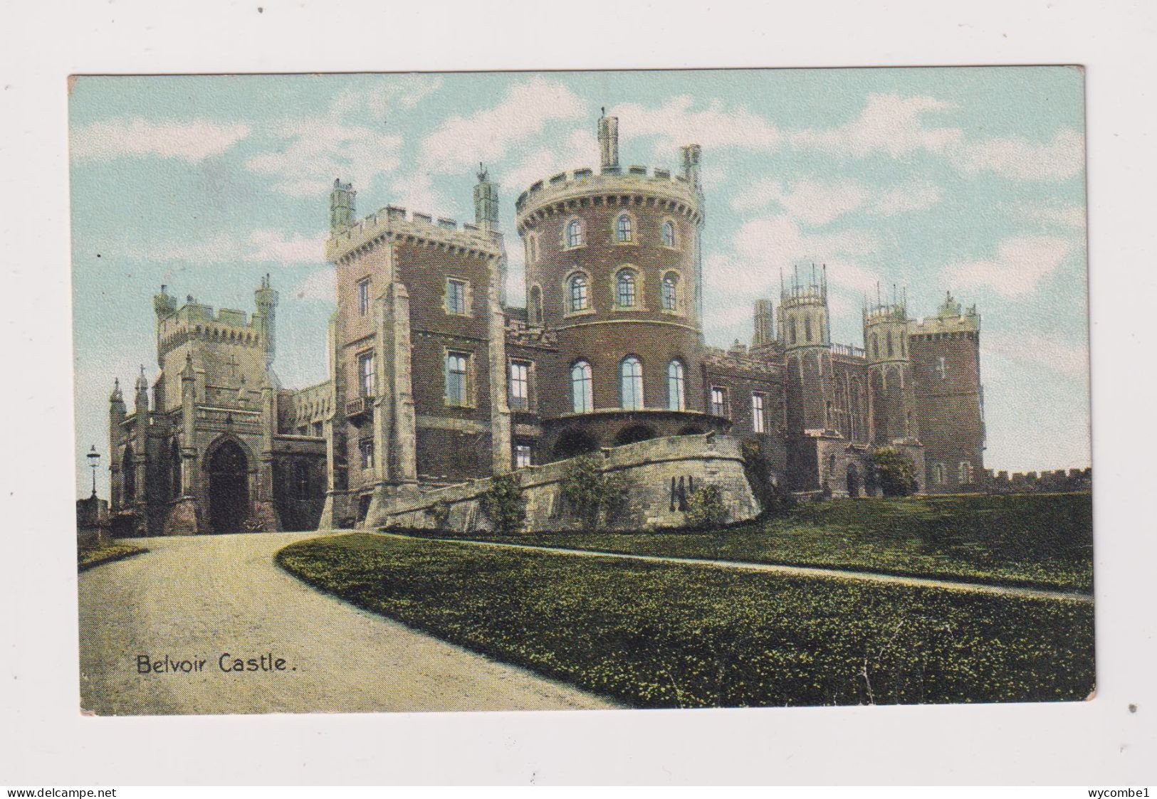 ENGLAND -  Belvoir Castle  Unused Vintage Postcard - Otros & Sin Clasificación