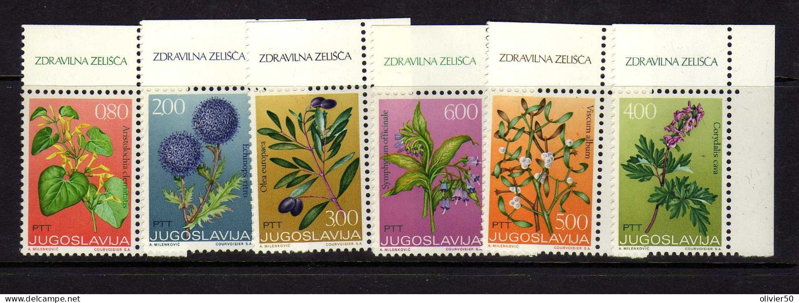 Yougoslavie - Flore - Fleurs  -Neufs** - MNH  - - Unused Stamps