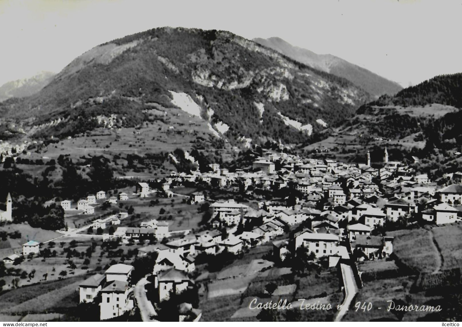 CASTELLO  TESINO - PANORAMA - 1963 - Trento