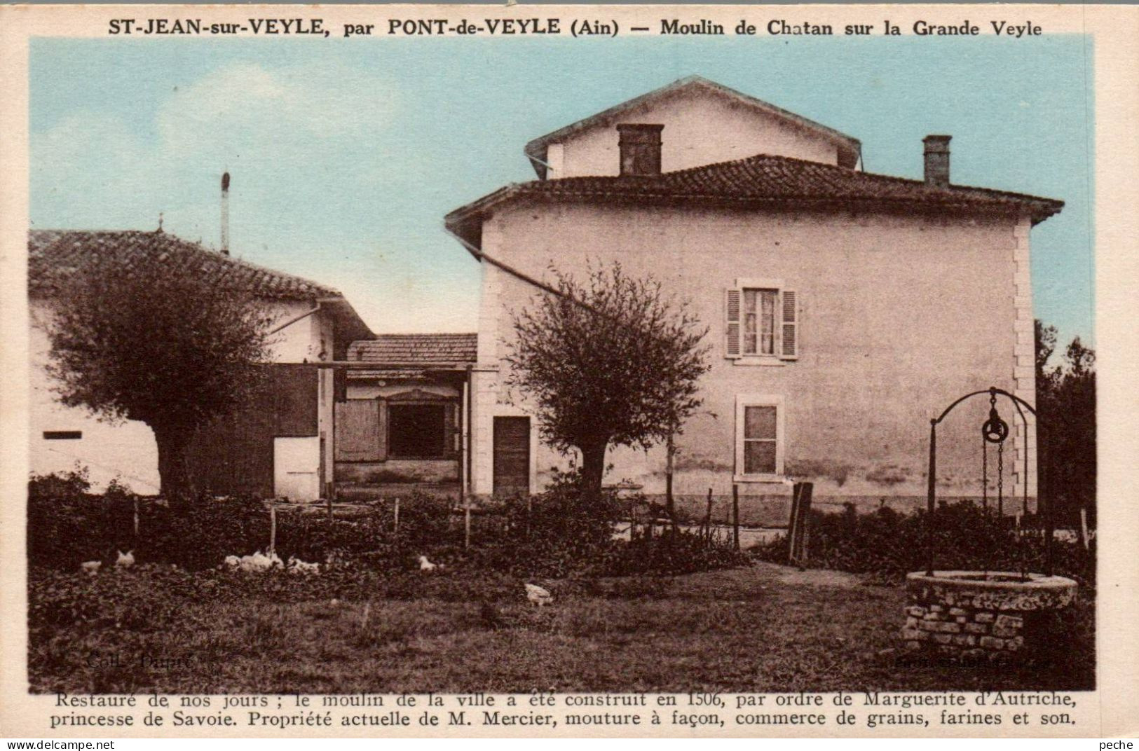 N°1379 W -cpa St Jean Sur Veyle -par Pont De Veyle- - Ohne Zuordnung