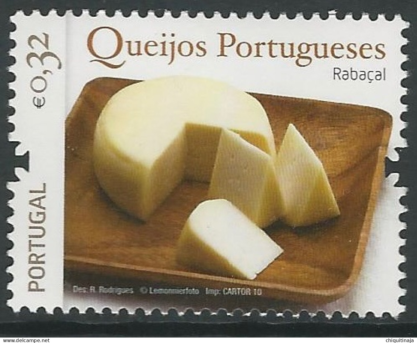 Portugal 2010 “Quesos: Rabaçal” MNH/** - Nuevos