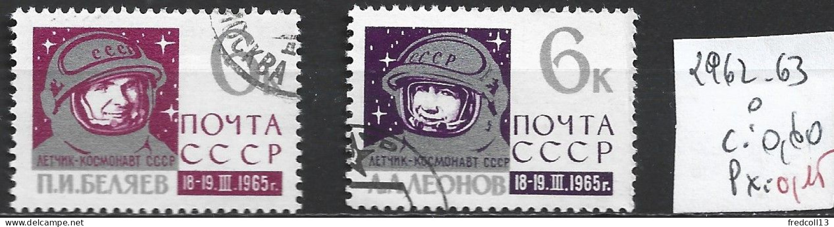 RUSSIE 2962-63 Oblitérés Côte 0.60 € - Used Stamps