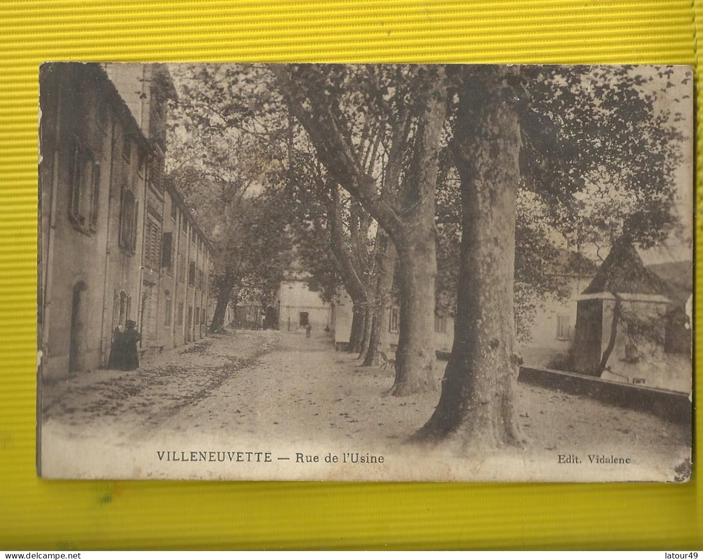 VILLENEUVETTE  RUE DE L USINE - Sonstige & Ohne Zuordnung