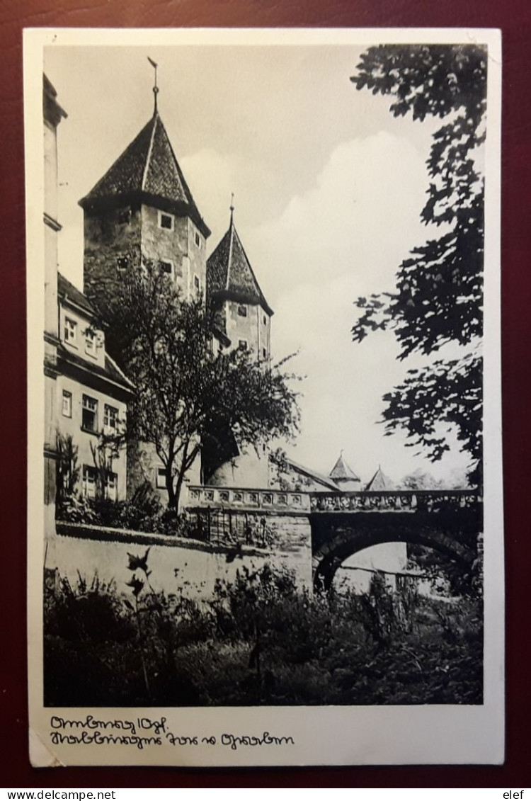AMBERG Oberpf Lazarett Feldpost Stempel , Schloss,  1942 > Rosenheim - Feldpost 2da Guerra Mundial