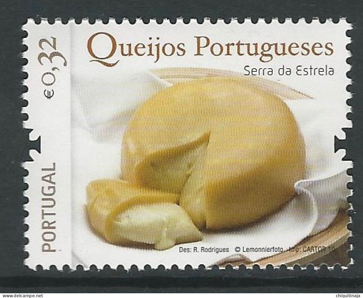 Portugal 2010 “Quesos: Serra Da Estrela” MNH/** - Nuovi