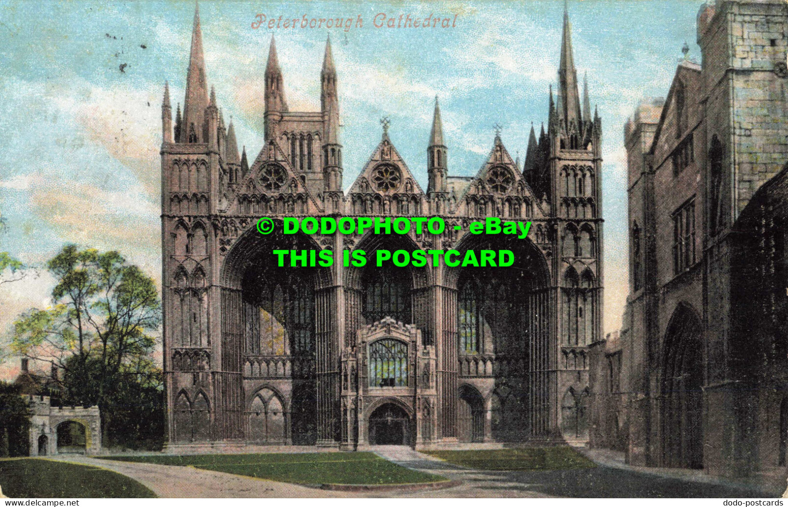 R559626 Peterborough Cathedral. Valentine Series. 1905 - Monde