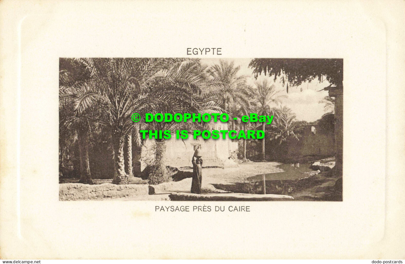R559302 Egypte. Paysage Pres Du Caire. L. And H. The Cairo Postcard Trust. No. 1 - Monde