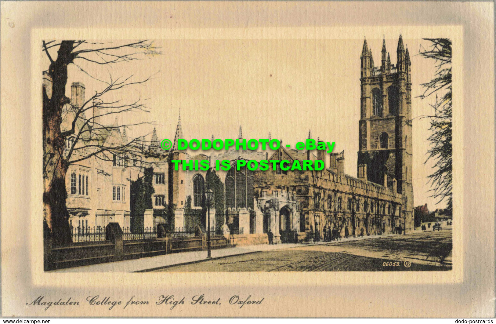 R559307 Oxford. Magdalen College From High Street. Valentine Series - Monde