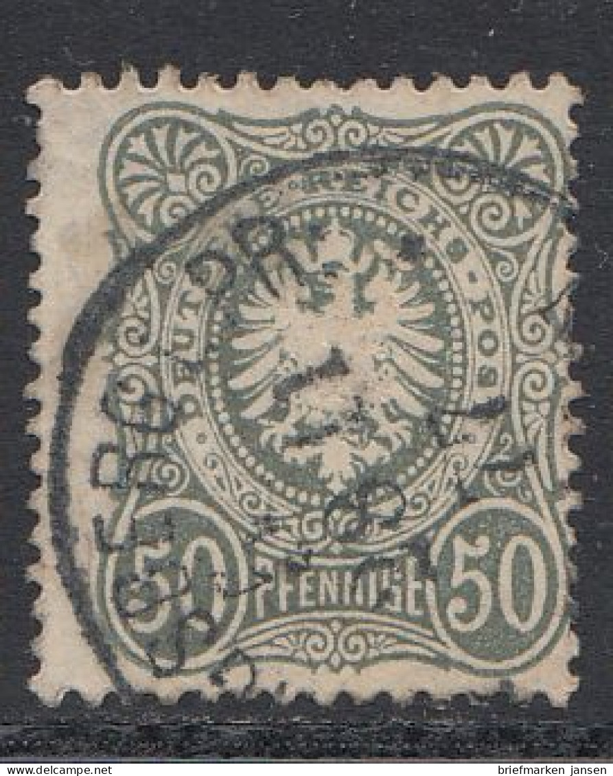 D,Dt.Reich Mi.Nr. 38, Adler Im Oval, Gestempelt - Unused Stamps