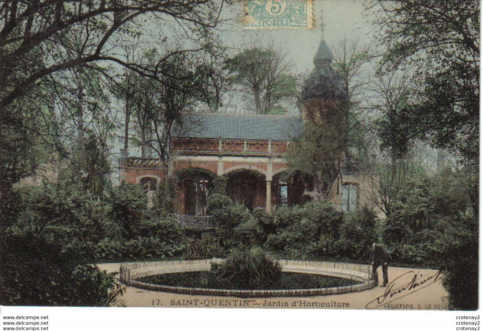 02 SAINT QUENTIN N°17 Jardin D'Horticulture En 1905 - Saint Quentin
