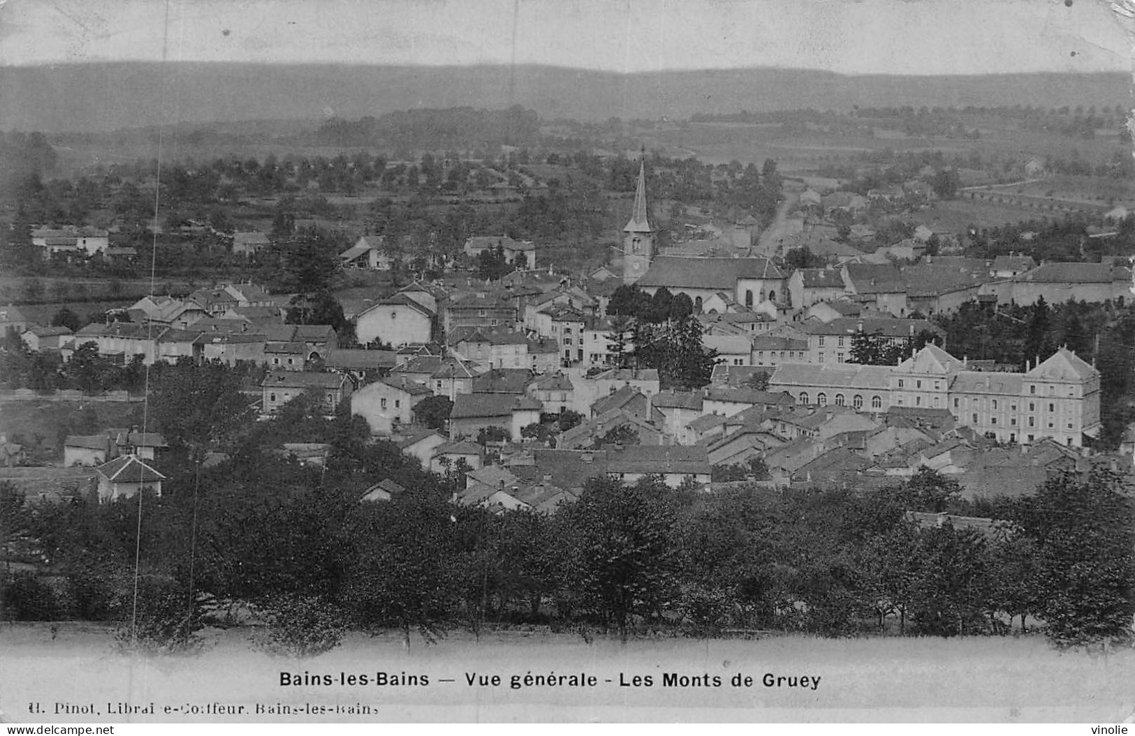 24-5479 : BAINS-LES-BAINS. LES MONTS DU GRUEY - Bains Les Bains