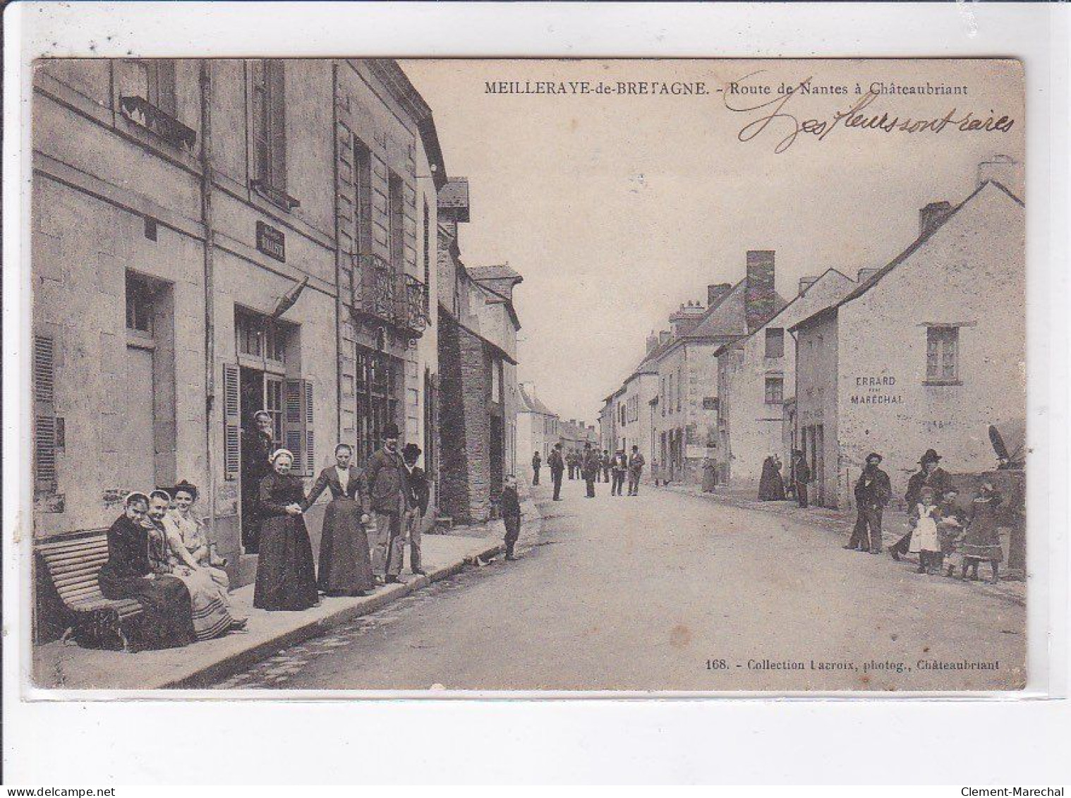 MEILLERAYE-de-BRETAGNE: Route De Nantes à Châteaubriant - état - Sonstige & Ohne Zuordnung