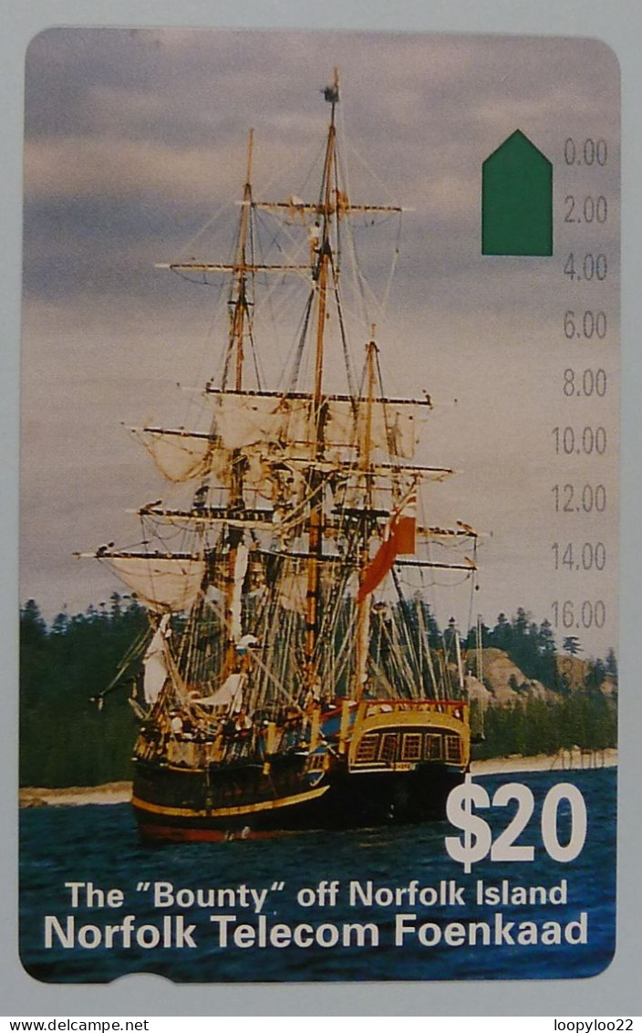 NORFOLK ISLAND - Anritsu - The Bounty Off Norfolk Island - $20 - Mint - Norfolk Eiland