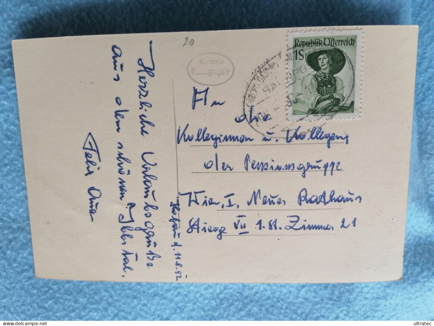 AK "OPPONITZ 1952 YBBSTAL NÖ" SCHÖNE ALTE POSTKARTE VINTAGE ANTIK ANSICHTSKARTE TOP ZEITDOKUMENT  HEIMAT SAMMLER - Amstetten