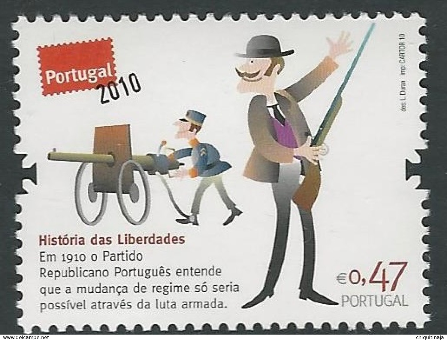 Portugal 2010 “Centenario De La República” MNH/** - Neufs