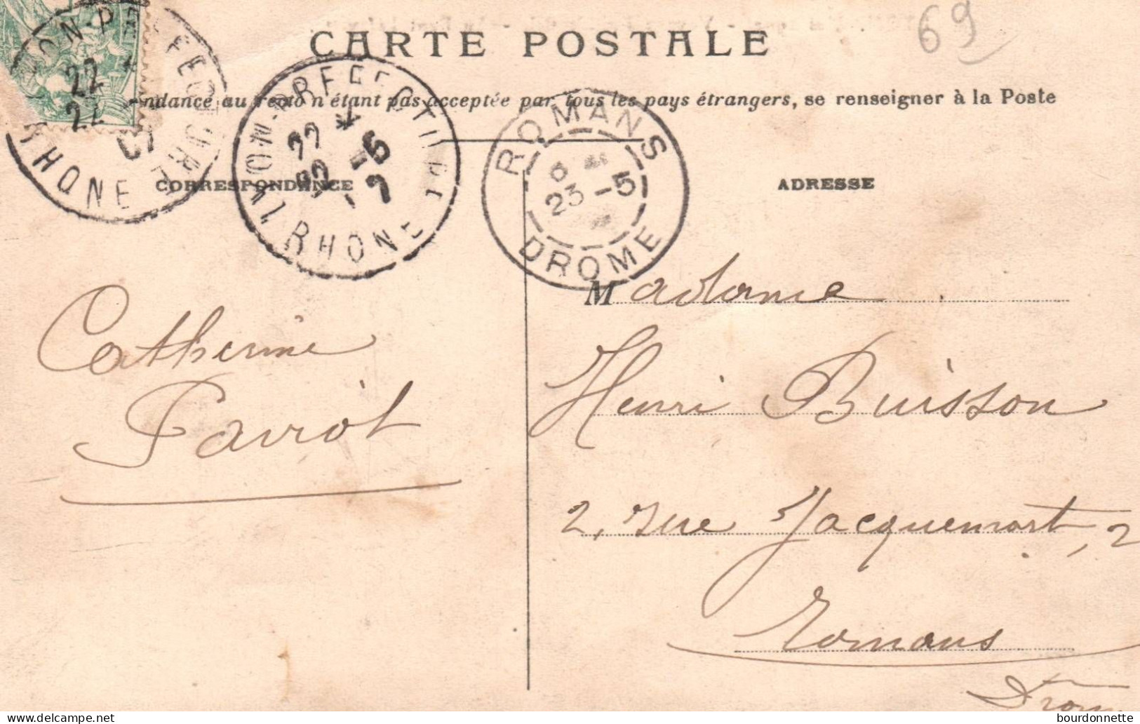 LYON Mai 1907 - Voyage Présidentiel - Au Pont Lafayette - Sonstige & Ohne Zuordnung