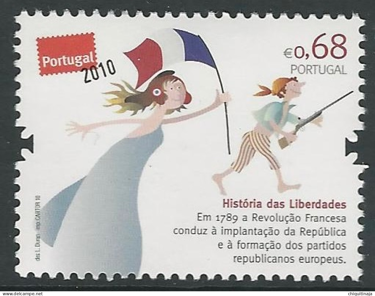 Portugal 2010 “Centenario De La República” MNH/** - Unused Stamps