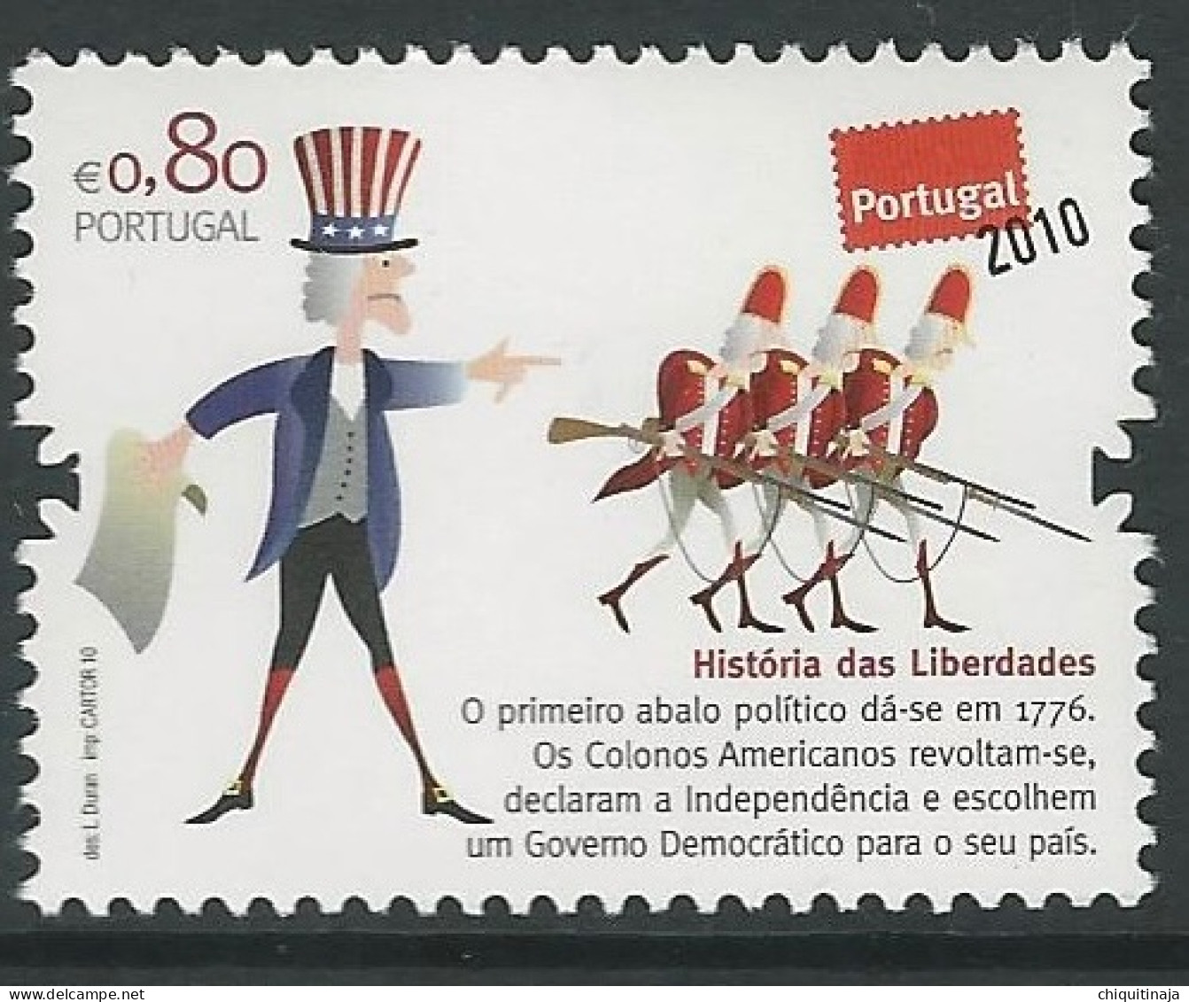 Portugal 2010 “Centenario De La República” MNH/** - Unused Stamps