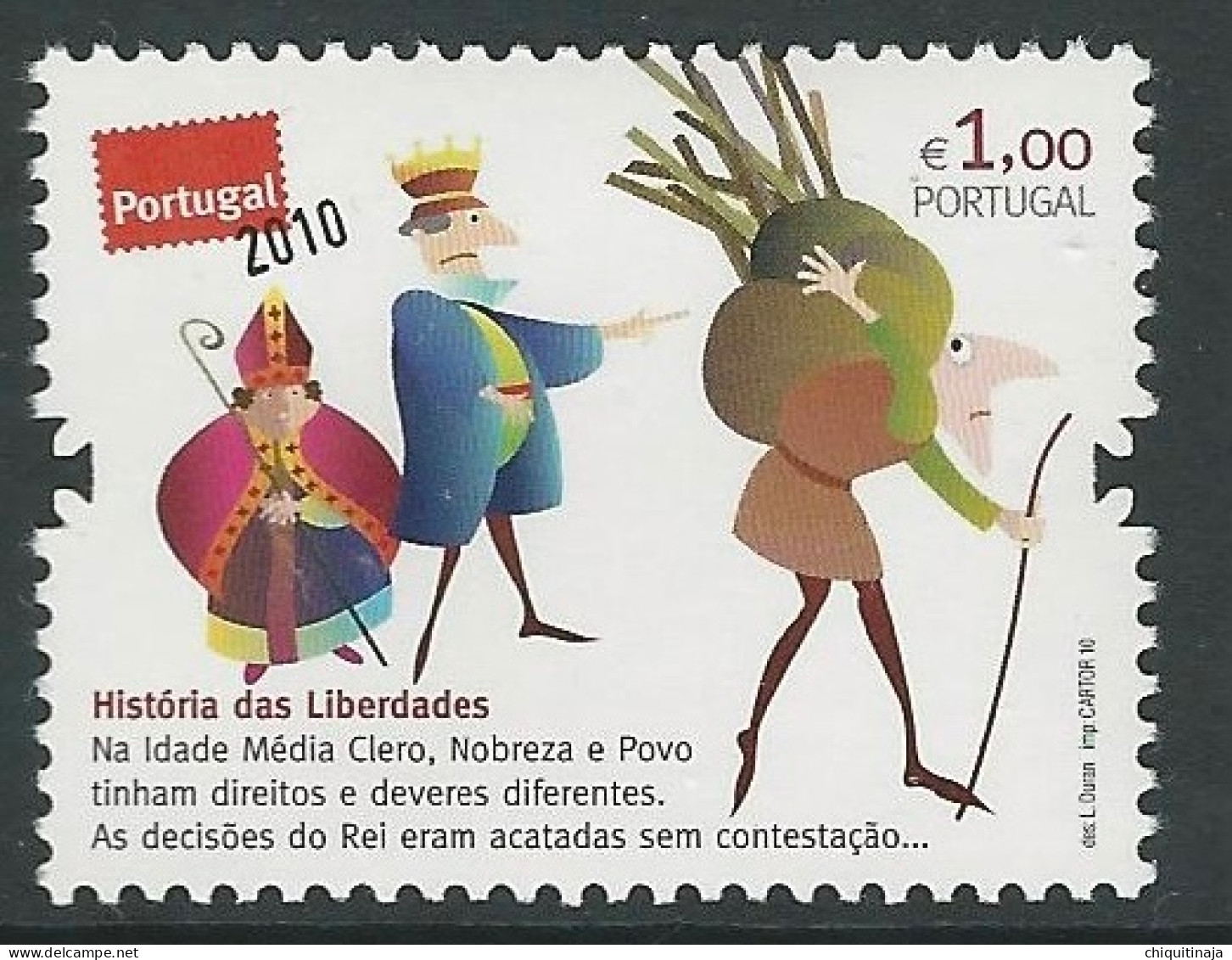 Portugal 2010 “Centenario De La República” MNH/** - Neufs