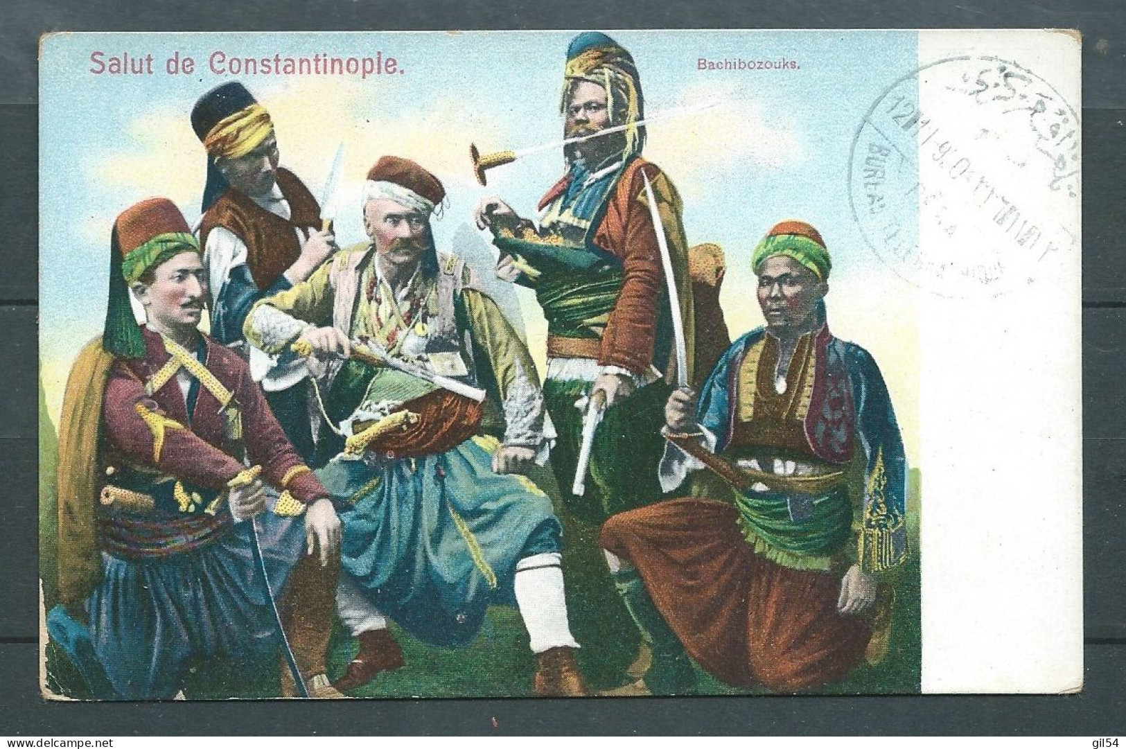 Salut De Constantinople - Bachibozouks -    Mab 5904 - Turquia