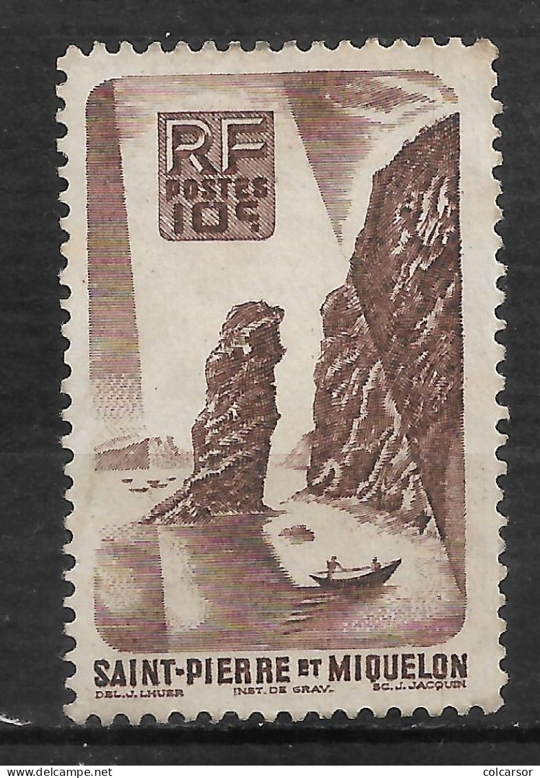 SAINT PIERRE ET MIQUELON N°  325   " ROC DE LANGLADE " - Unused Stamps