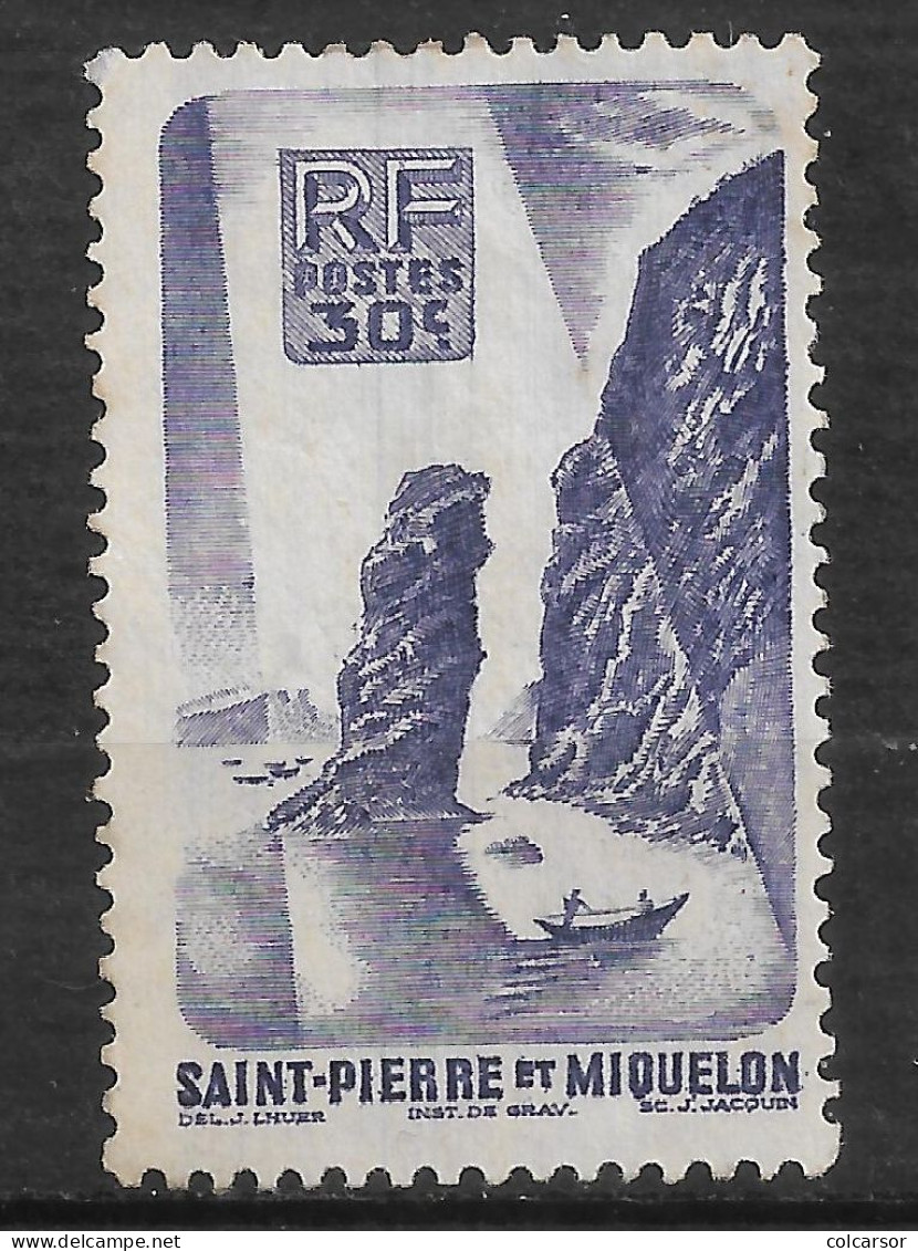 SAINT PIERRE ET MIQUELON N°  326   " ROC DE LANGLADE " - Unused Stamps