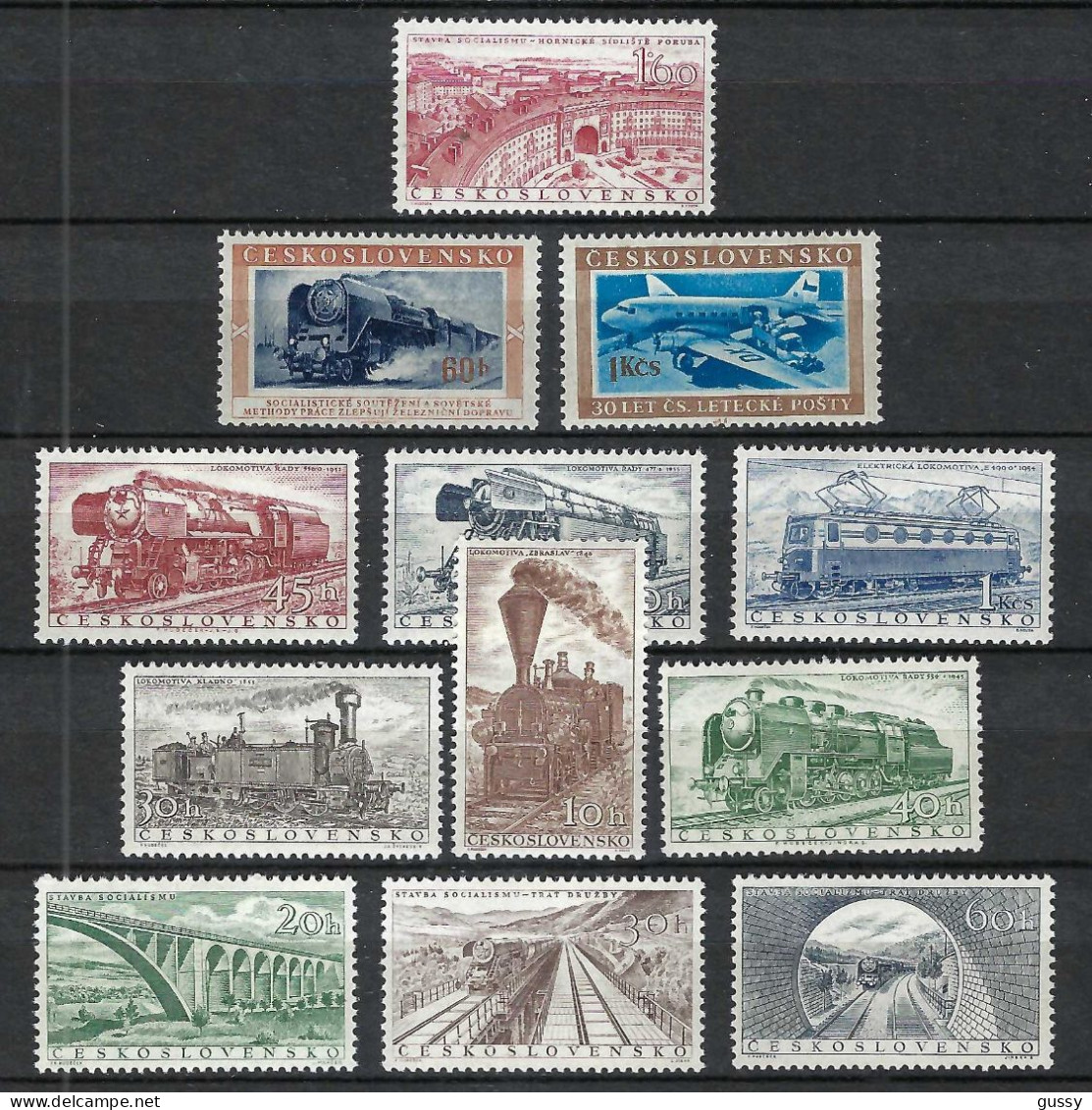 TCHECOSLOVAQUIE Ca.1953-57: Lot De Neufs* - Unused Stamps