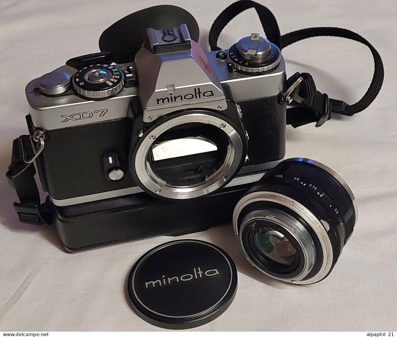 Minolta XD7 With Auto Winder D And Extras - Cameras