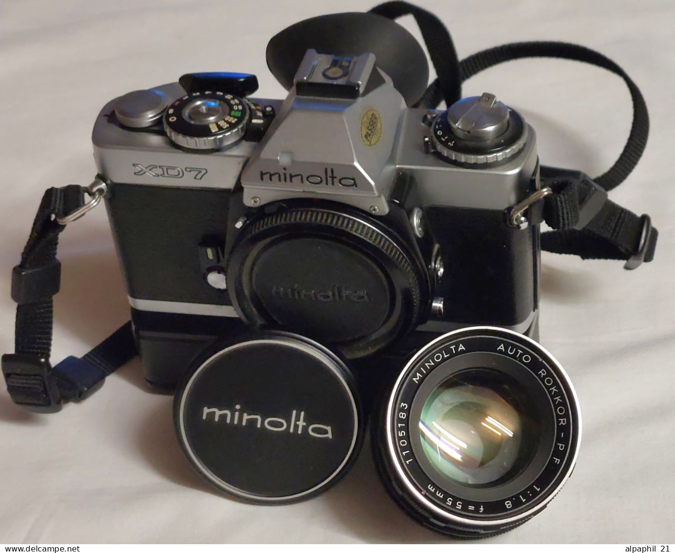 Minolta XD7 With Auto Winder D And Extras - Cámaras Fotográficas