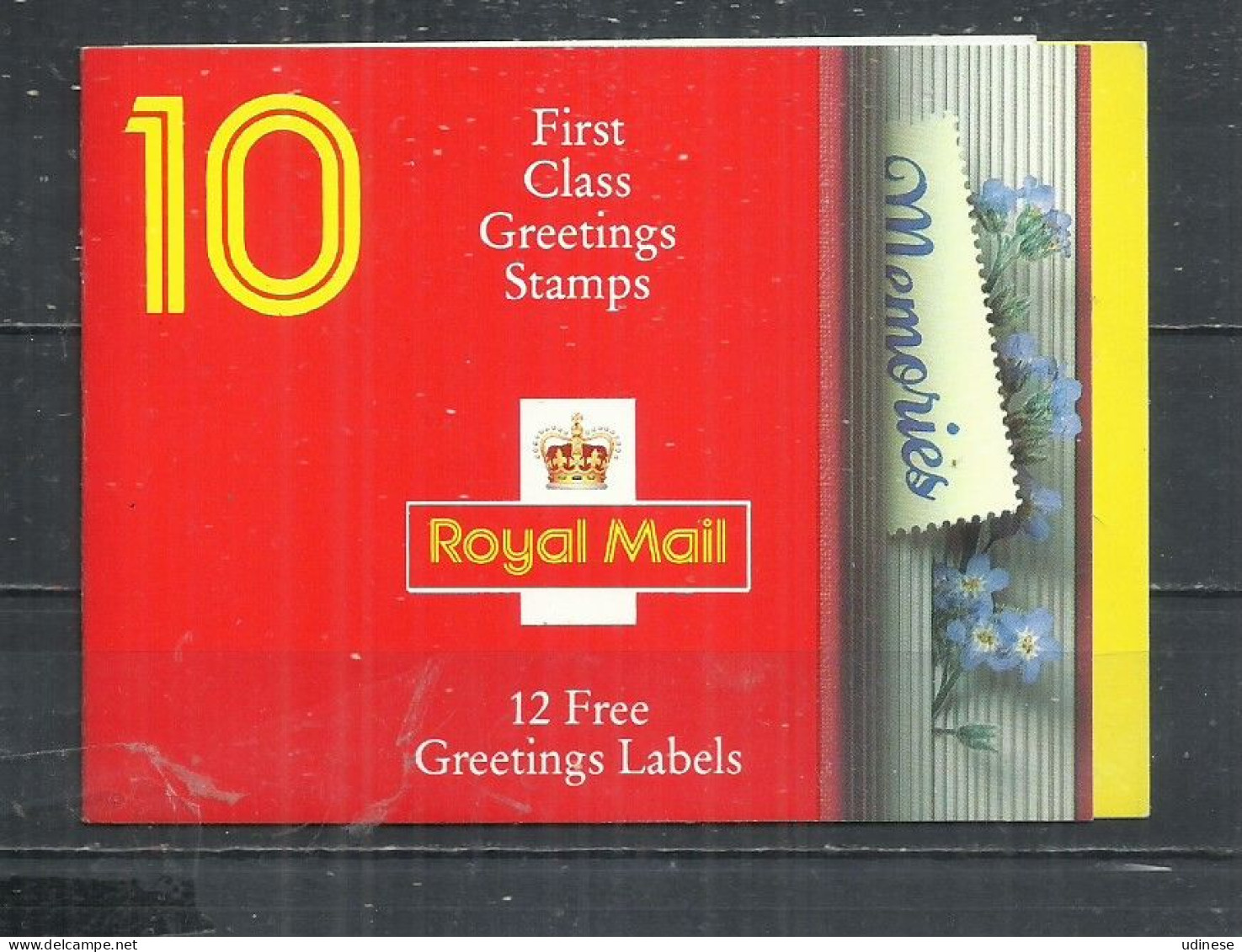 UNITED KINGDOM 1992 - MEMORIES GREETINGS STAMP BOOKLET - MINT MNH NEUF NEU NUEVO - Postzegelboekjes