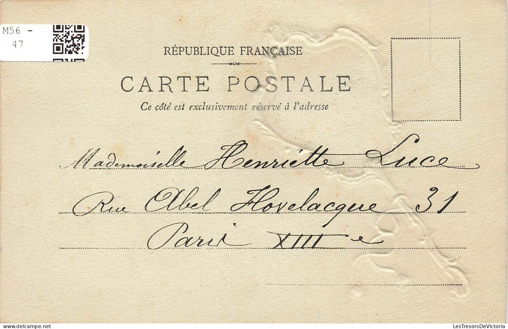FANTAISIES - Félicitations - Mardi 25 Octobre 1910 - Miroir - Carte Postale Ancienne - Sonstige & Ohne Zuordnung