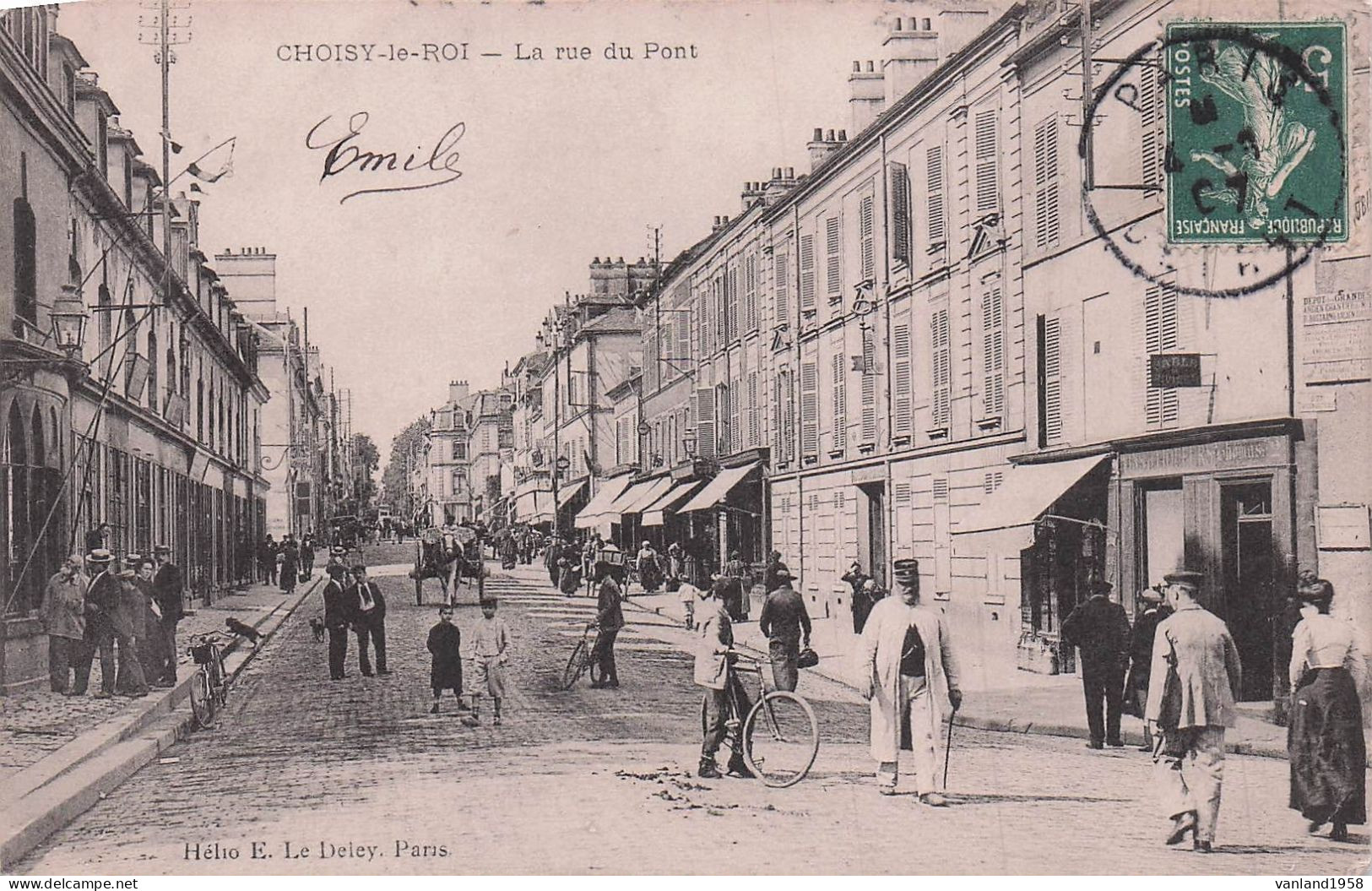 CHOISY Le ROI-la Rue Du Pont - Choisy Le Roi