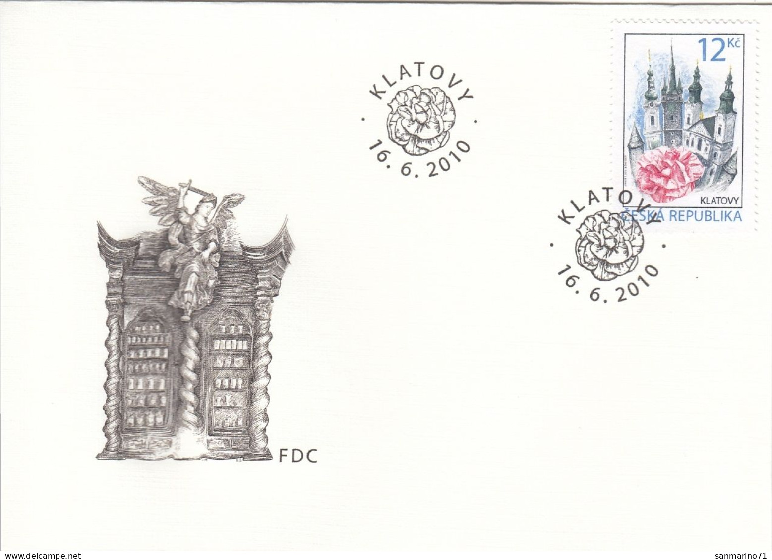 FDC CZECH REPUBLIC 636 - Chiese E Cattedrali