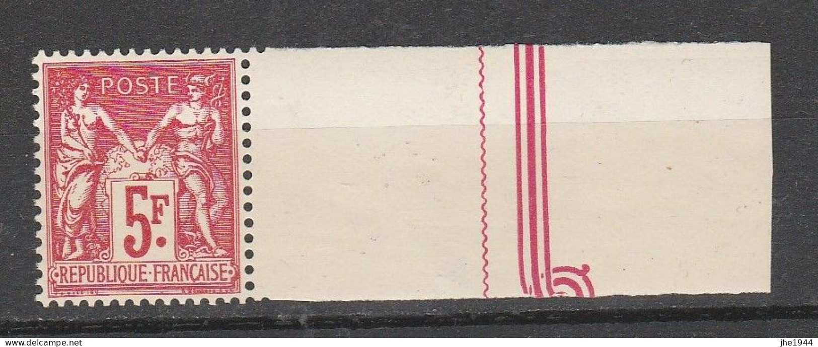 France N° 216 ** Expo Internationale De Paris 5 Fr. Carmin - Unused Stamps