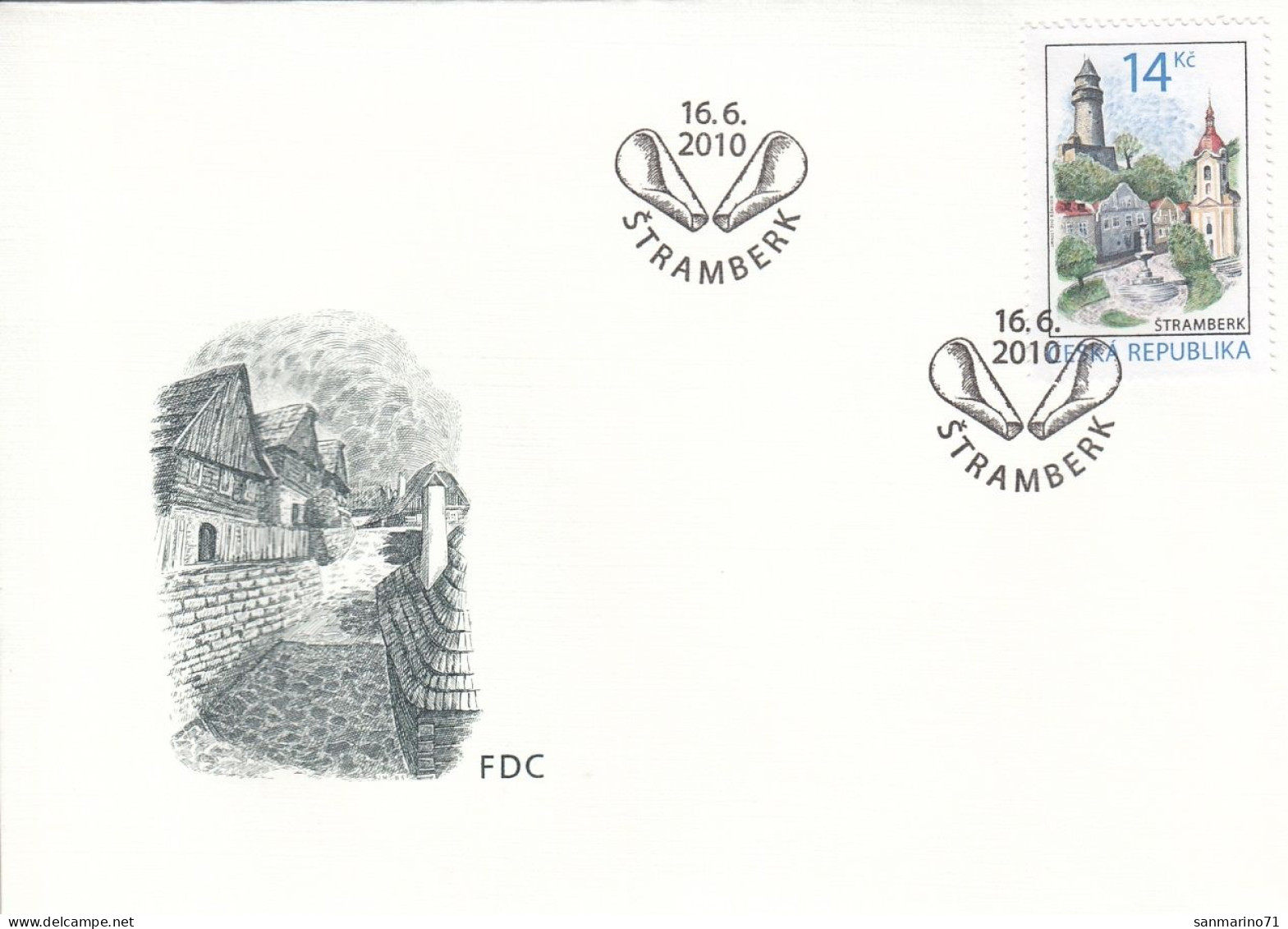 FDC CZECH REPUBLIC 637 - Andere & Zonder Classificatie