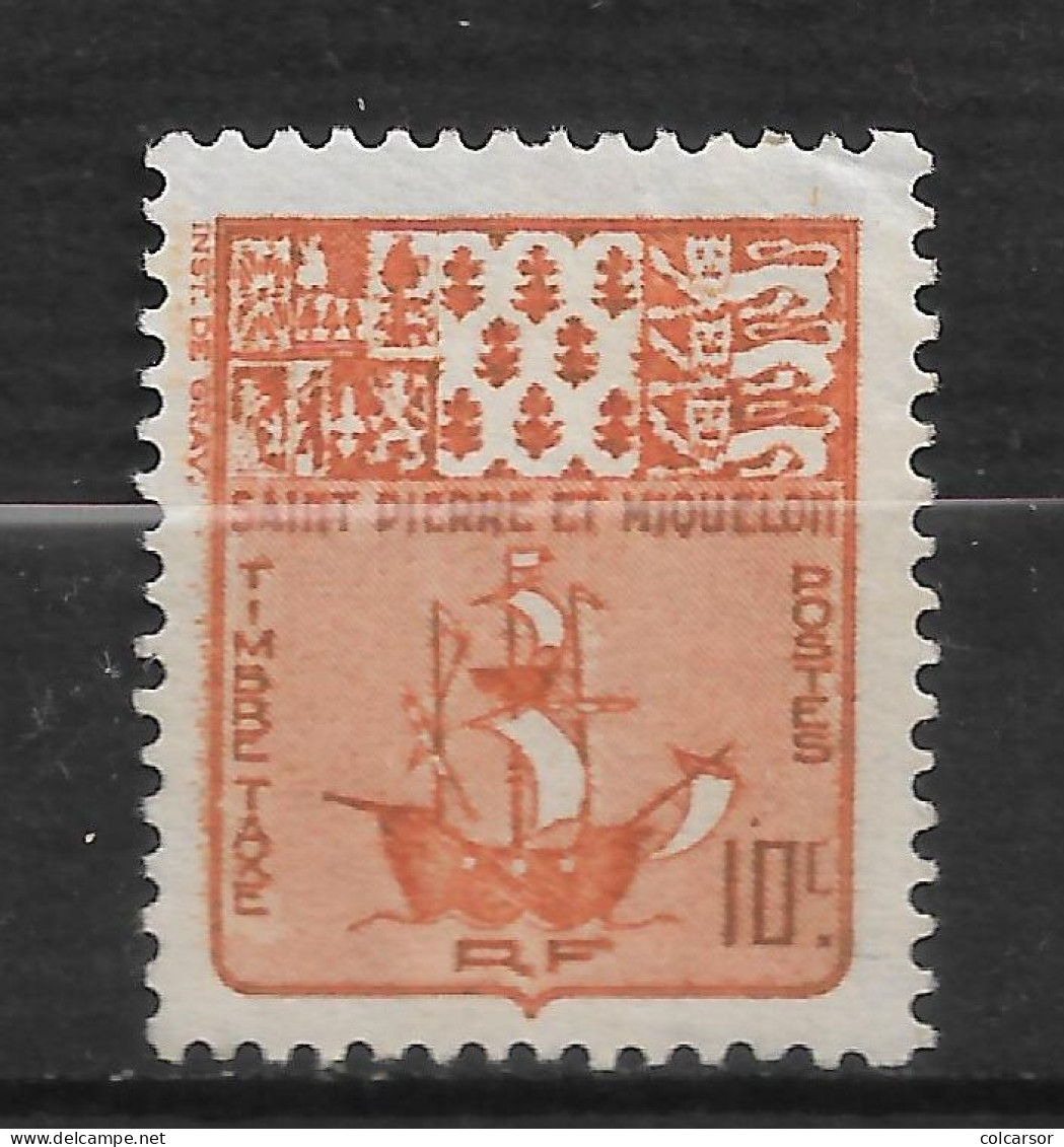 SAINT PIERRE ET MIQUELON N° 67 - Postage Due