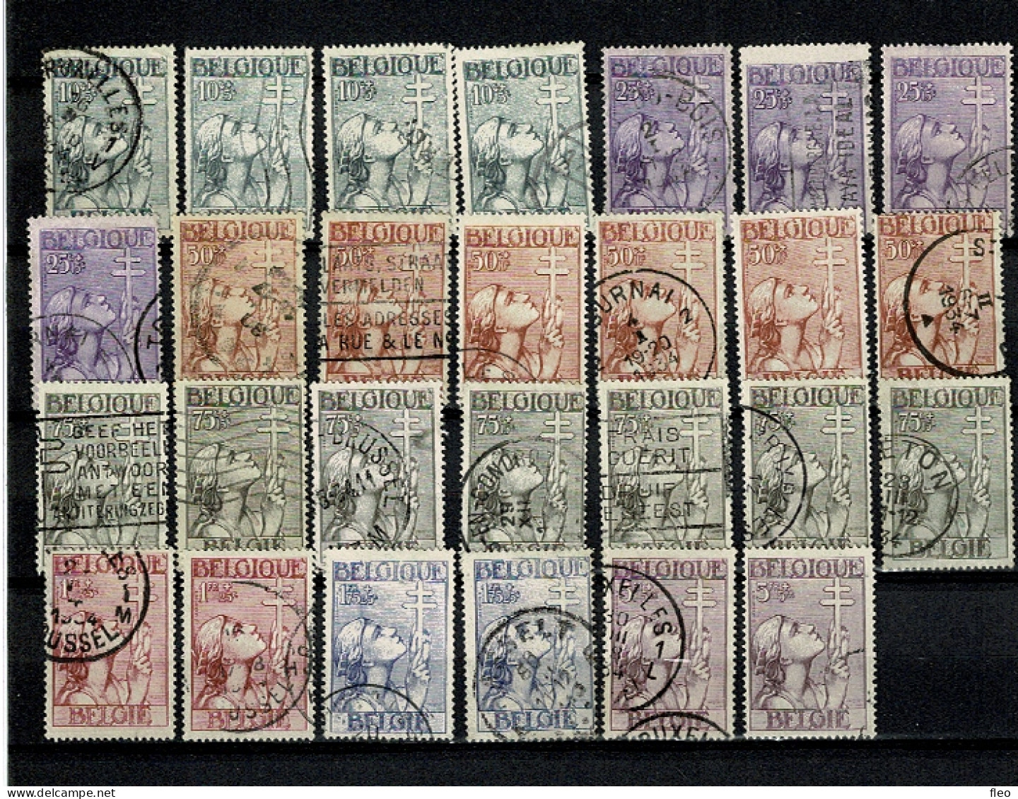 1933° (lot 27 Timbres) Cat = 440€ : Lotharingen/Lorraine - Usados