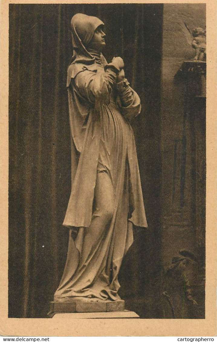 Nurnberger Madonna (Gotische Frau) Sculpture - Sculpturen