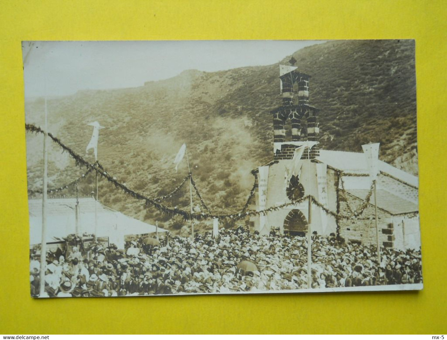 Estours ,carte Photo Machabert ,pèlerinage Chapelle D'Estours - Other & Unclassified