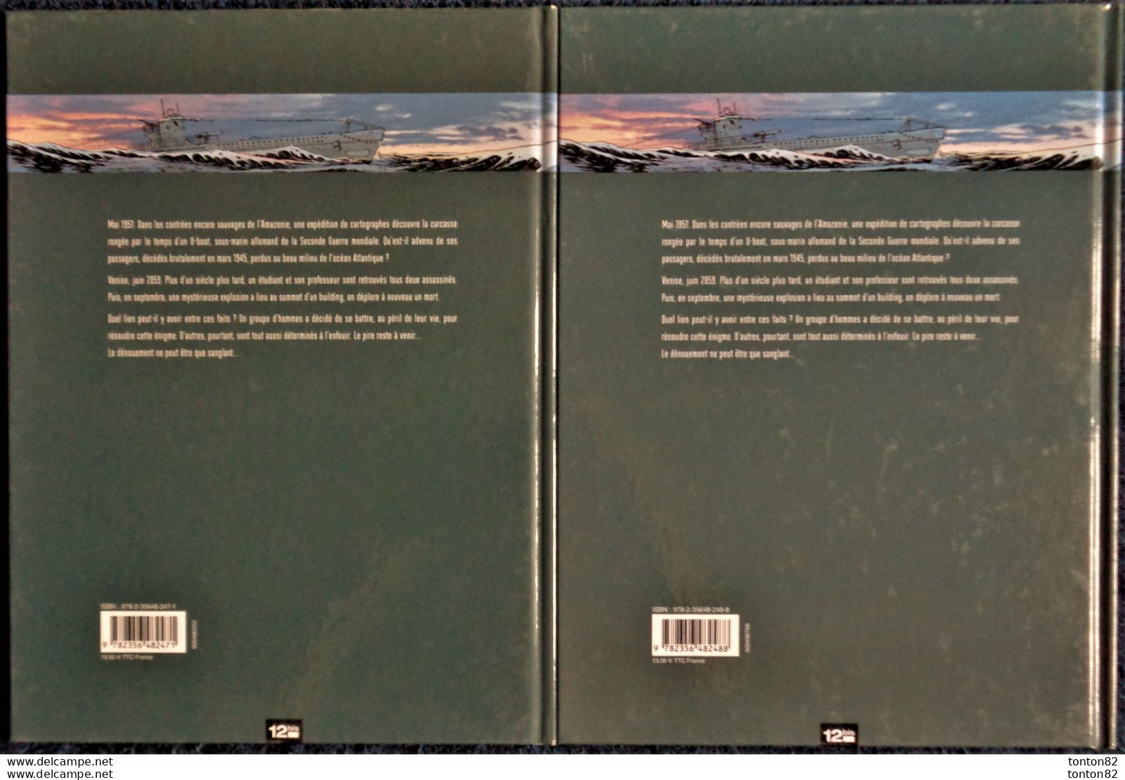 Jean-Yves Delitte - U - BOOT -  TOMES 1 & 2 -  1 : Docteur Mengel - 2 : Herr Himmel - Éditions 12 Bis - ( E.O 2011  ) . - Sonstige & Ohne Zuordnung